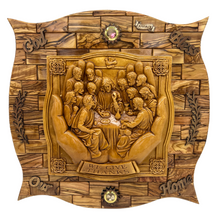 Load image into Gallery viewer, NEW* The Last Supper "We give Thanks" Plaque 16" x 16"