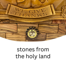 Load image into Gallery viewer, NEW* The Last Supper "We give Thanks" Plaque 16" x 16"