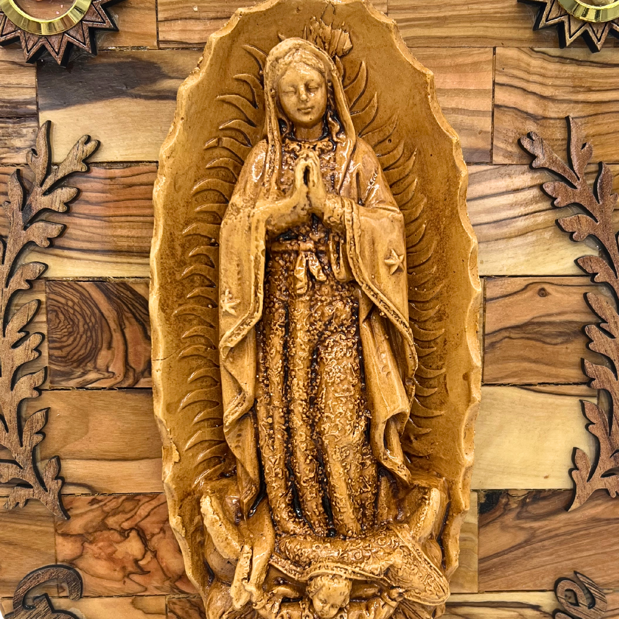 Our Lady of Guadalupe Home Wall Plaque 8&