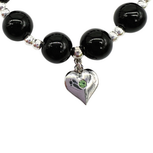 Load image into Gallery viewer, Holy Land Charm Bracelet in Black