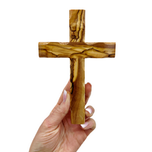 Load image into Gallery viewer, Olive Wood Wall Cross