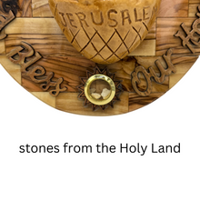 Load image into Gallery viewer, Holy Family God Bless Our Home Plaque 11" x 9"