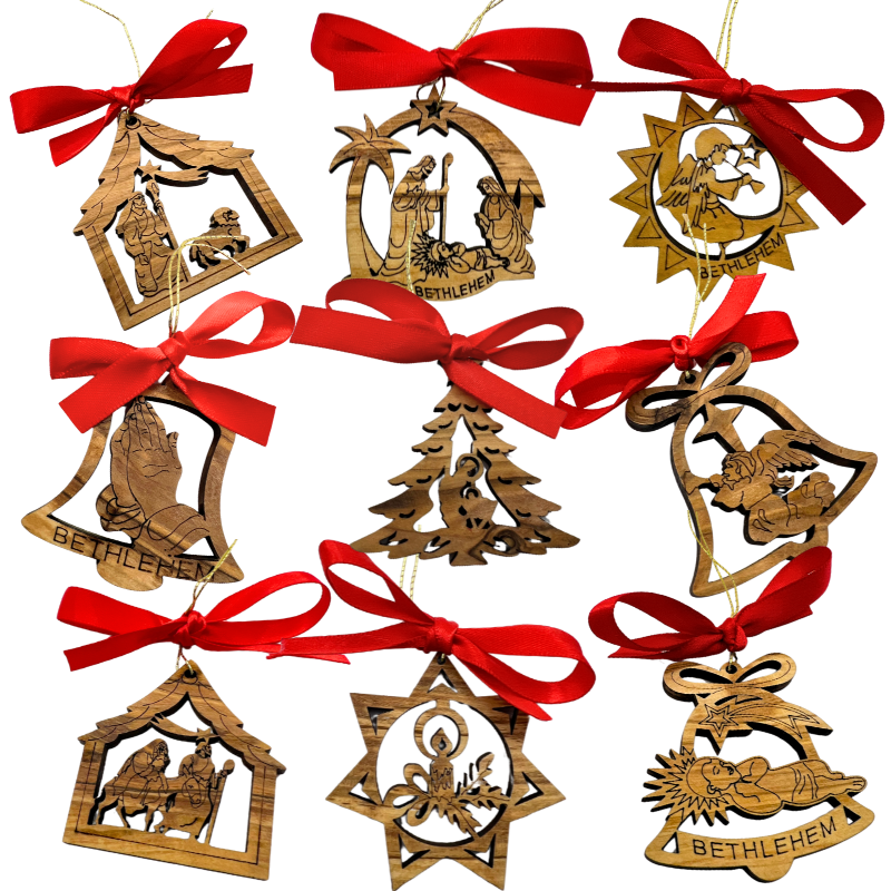9 Piece Holy Land Ornament Set - BUY ONE, GET ONE FREE!