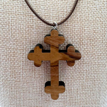 Load image into Gallery viewer, Holy Land Eastern Orthodox Cross Pendant