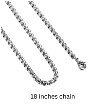 Load image into Gallery viewer, Holy Land Cross Pendant with Matching Chain