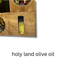 Load image into Gallery viewer, Virgin Mary of Bethlehem "Smiling" with 14 Stations of the Cross Icon