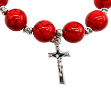 Load image into Gallery viewer, Holy Land Charm Bracelet in Red