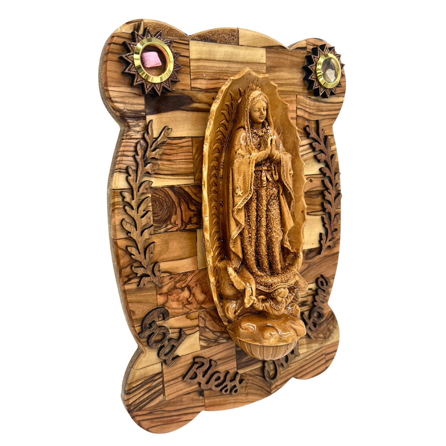 Our Lady of Guadalupe Home Wall Plaque 8&