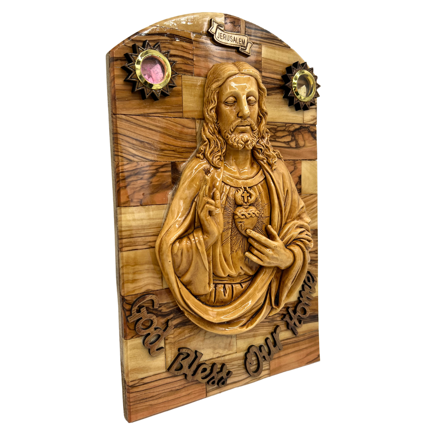 NEW* Sacred Heart of Jesus Plaque 7" x 11"