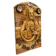 Load image into Gallery viewer, NEW* Sacred Heart of Jesus Plaque 7&quot; x 11&quot;