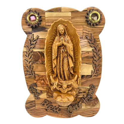 Our Lady of Guadalupe Home Wall Plaque 8&