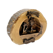 Load image into Gallery viewer, Olive Wood Branch Nativity Scene - 4&quot;