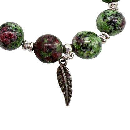 Holy Land Charm Bracelet in Malachite