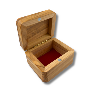 Holy Land Rosary & Keepsake Box Set – Handmade Olive Wood Gift
