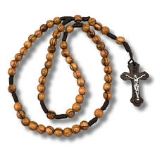 Load image into Gallery viewer, Holy Land Rosary &amp; Keepsake Box Set – Handmade Olive Wood Gift