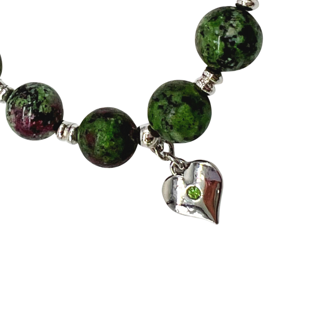 Holy Land Charm Bracelet in Malachite
