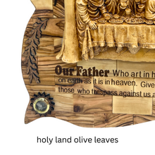 Load image into Gallery viewer, NEW* Extra Large Last Supper &quot;Our Father&quot; Plaque 23&quot; x 15&quot;