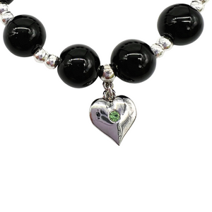 Holy Land Charm Bracelet in Black