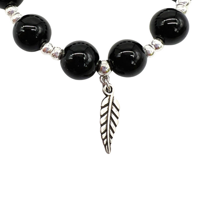 Holy Land Charm Bracelet in Black