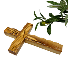 Load image into Gallery viewer, Olive Wood Wall Cross