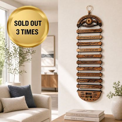 Ten Commandments Wall Hanging from the Holy Land