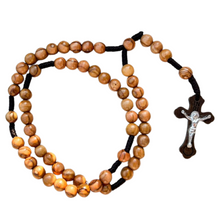 Load image into Gallery viewer, Jerusalem Olive Wood Beads Rosary - Holy Land Rosaries