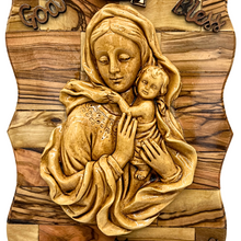 Load image into Gallery viewer, NEW* Virgin Mary with baby Jesus Home Wall Plaque 8&#39; x 12&#39;