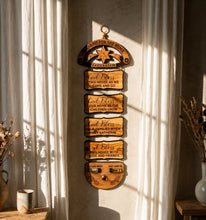Load image into Gallery viewer, God Bless Our Home Wall Hanging – A Blessing from the Holy Land