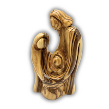 Load image into Gallery viewer, Modern Olive Wood Holy Family