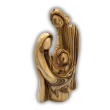 Load image into Gallery viewer, Modern Olive Wood Holy Family