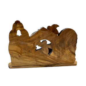 Olive Wood Nativity Scene - 3"x 3"