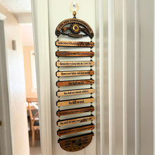 Load image into Gallery viewer, Ten Commandments from the Holy Land Wall Hanging