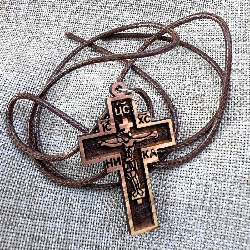 *NEW IC XC NIKA Crucifix Pendant