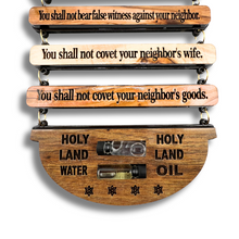 Load image into Gallery viewer, NEW* Ten Commandments from the Holy Land Wall Hanging