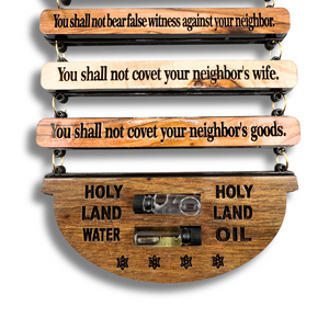 NEW* Ten Commandments from the Holy Land Wall Hanging