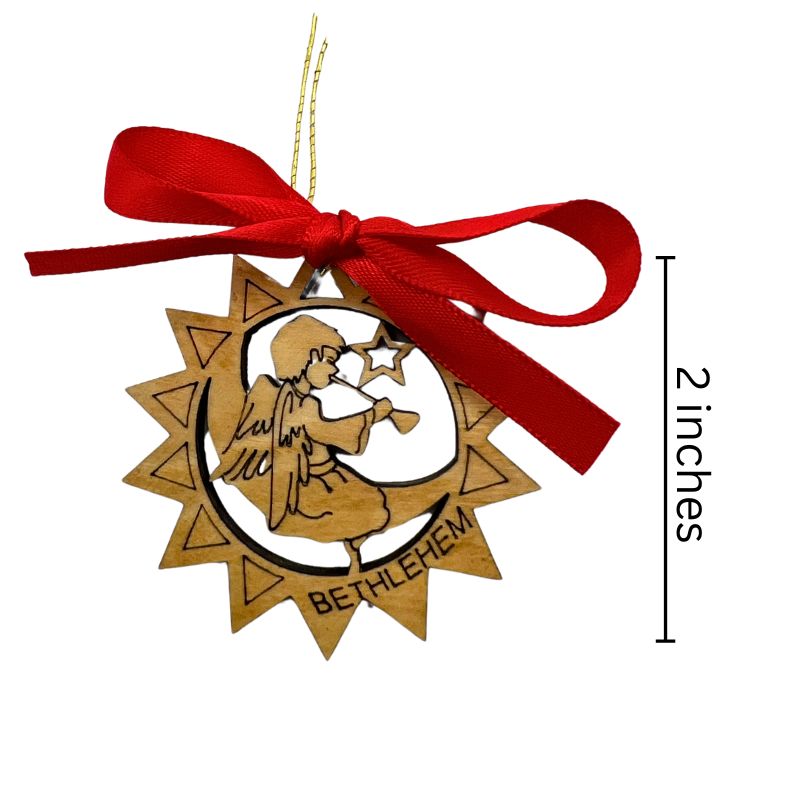 "Angelic Trumpet" Christmas Ornament