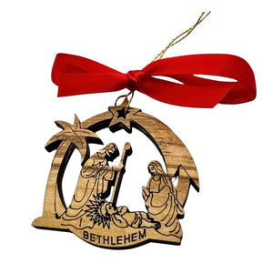 "Born in Bethlehem" Christmas Ornament