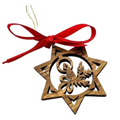 "Nativity Candle" Christmas Ornament