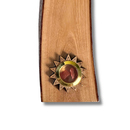 NEW* Olive Wood Wall Cross with the Face of Jesus