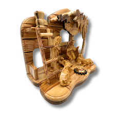 Load image into Gallery viewer, NEW* Holy Family Nativity with Built-In Music Box