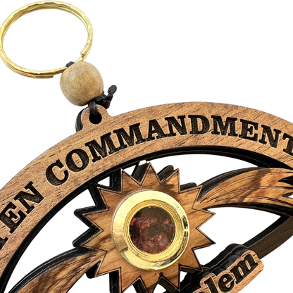 Ten Commandments from the Holy Land Wall Hanging