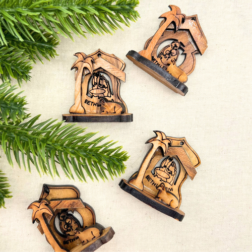 *NEW Mini Tree Ornament Set of 4