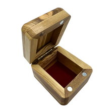 Load image into Gallery viewer, Olive Wood Rosary Box God bless Our Home