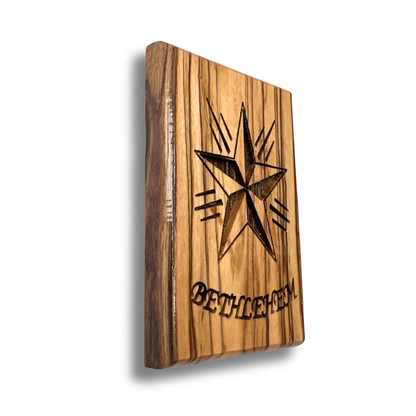 NEW "Star of Bethlehem" Olive Wood Magnet