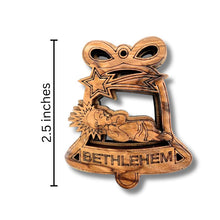 Load image into Gallery viewer, *NEW Olive Wood Baby Jesus Ornament Handmade in Bethlehem