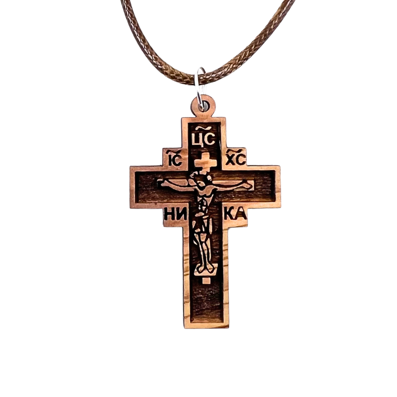 *NEW IC XC NIKA Crucifix Pendant