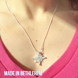 Two-Way Magnetic Star Of Bethlehem Necklace