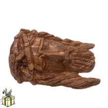 Load image into Gallery viewer, Olive Wood Face of Jesus Wall Hanging - Holy Land Statues