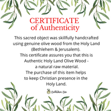 Load image into Gallery viewer, Holy Land Set  (Holy Water, Holy Soil, Anointing Oil, Holy Incense &amp; Olive Wood Crucifix) - Holy Land Sets